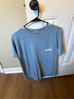 Comfort Colors Soft Faded Blue Crewneck Tee